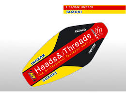 Suzuki Heads And All Threads Seat Cover