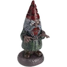 zombie garden gnome statues