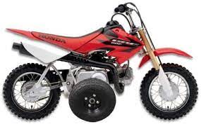 adjule height honda crf50 xr50 z50r kids youth training wheels only bike not included