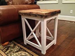 Diy Maple Pallet Side Table Or