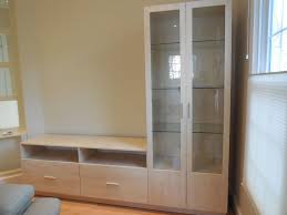 L Shaped Wall Unit In Ash Matte With