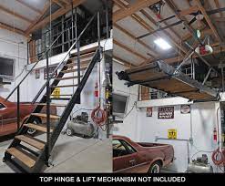garage stair stringers by fast stairs com