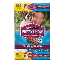 Purina Puppy Chow Tender Crunchy Dry Puppy Food 16 5 Lb