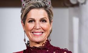 queen maxima wows in illusion gown