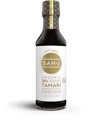 gluten free organic tamari sauce 25