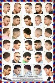 Barber Shop Haircut Chart Find Your Perfect Hair Style
