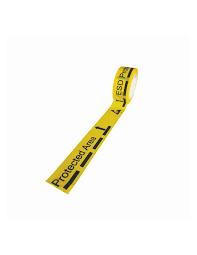 floor tape with epa text and arrow 66m