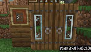 Glass Doors Resource Pack For Minecraft