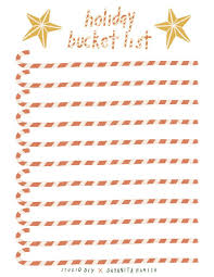 A little something to spice up a your christmas! Holiday Bucket List Free Printable Studio Diy