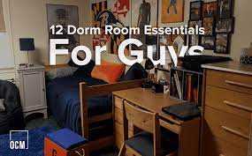 12 dorm room essentials for guys