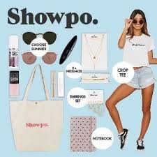 Showpo Showbag 28 Includes Canvas Tote Notebook Earring