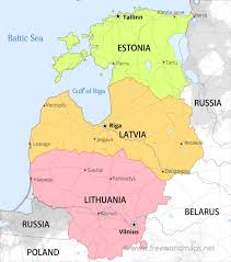 baltic states map