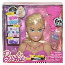 barbie styling head