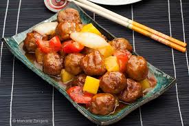 Chinese food at it's best! Chinese Sweet And Sour Pork Meatballs