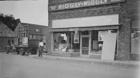 Why did they name the grocery store Piggly Wiggly?