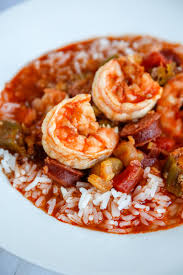cajun gumbo with shrimp and sausage a