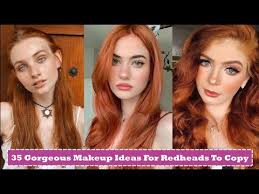 redheads makeup for gingers