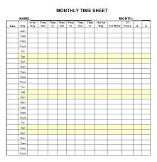 Example Printable Time Card With Lunch Template Weekly Timesheetbest
