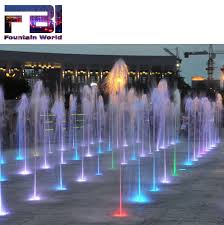 dry land led water fountain