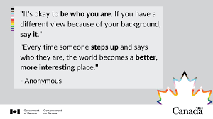 Maybe you would like to learn more about one of these? Tbs Canada On Twitter 1 2 We Re Back With Another Public Servant Spotlight This Prideseason An Anonymous Employee Who Identifies As Female Bisexual And Married To A Man Shares Their Advice For New