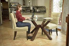 fixed chair more ergonomic