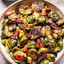 Brussel Sprouts Bacon Maple Syrup gambar png