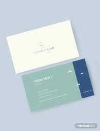 9 Cleaning Business Card Templates Pages Word Psd Ai Free