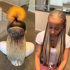 Tie it neatly into a low chignon at the back of the head and use a small diamond ornament combine ghana braids with the ancient roman style to get a very interesting hairstyle. Ghana Braids 2020 Best Ghana Braids Hairstyles Cuteluks Com