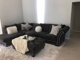 throw pillows for a black leather couch
