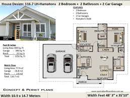 Hamptons Style House Plans Small House