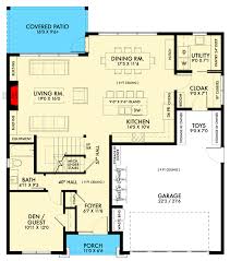 Two Level Contemporary House Plan With