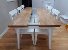 Contemporary Dining Table With Glass