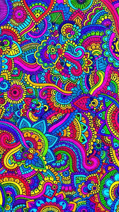 paisley zentangle art colorful art hd