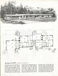 Plans Mid Century Homes 1960s Homes
