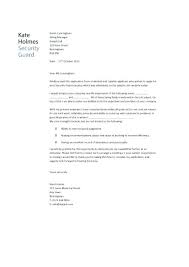 Cover Letter For Security Officer Coachfederation