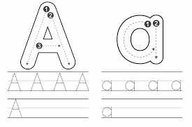tracing letters worksheets pre writing