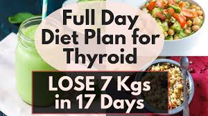 Full Day Diet Meal Plan For Thyroid Part Ii Weight Loss Diet For Thyroid Lose 7 Kgs In 17 Days