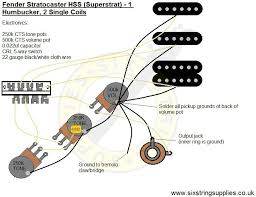 4 wire fan switch diagram. Super Strat Wiring Diagram Humbucker 2 Single Coils Guitar Diy Guitar Pickups Electronics Mini Projects