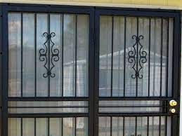 Metal Security Gate For Sliding Or