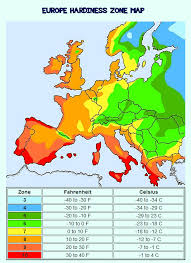 62 Clearly Defined Hardiness Zones Europe