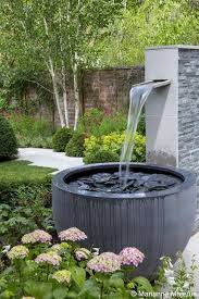 Backyard With These Diy Fountain Ideas