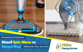bissell spin wave vs steam mop
