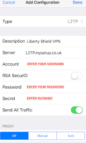 Terutama untuk vpn yang didapatkan secara gratis. Manual Vpn Ios Iphone And Ipad Liberty Shield