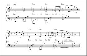 sleepsong sheet for piano voice