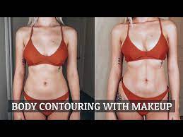 body contouring with makeup tutorial