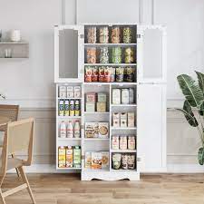homfa kitchen food pantry cabinet 63 5