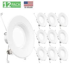 Sunco 12pack 6 Inch Retrofit Recessed 13w Lumen 5000k Light Dimmable Bf For Sale Online