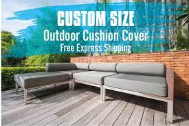 Custom Bench Cushion Cover Waterproof
