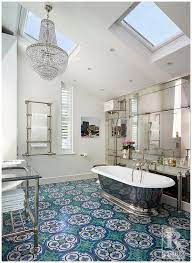 trends for cement tile bathrooms