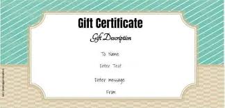 Your gift card will be emailed, so you can email it or print it at home. Free Gift Certificate Template 50 Designs Customize Online And Print